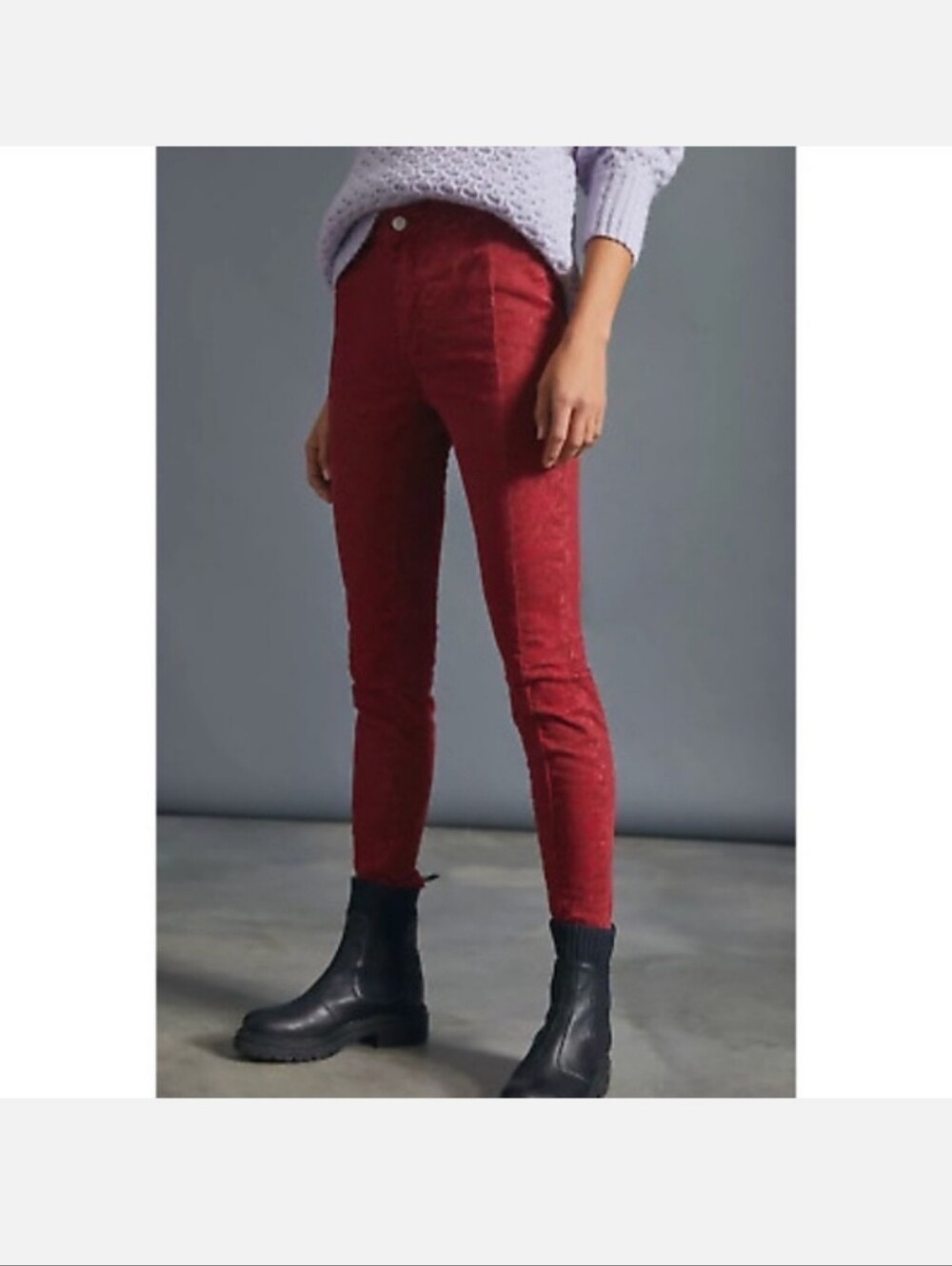 Anthropologie Pilcro High Rise Denim Legging Pants Size 31P